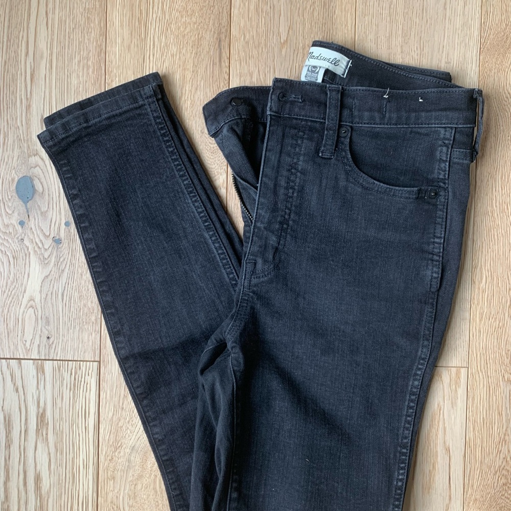Madewell Black Skinny Jeans